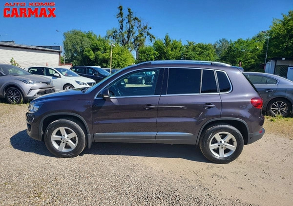 Volkswagen Tiguan cena 59900 przebieg: 146000, rok produkcji 2015 z Brok małe 466